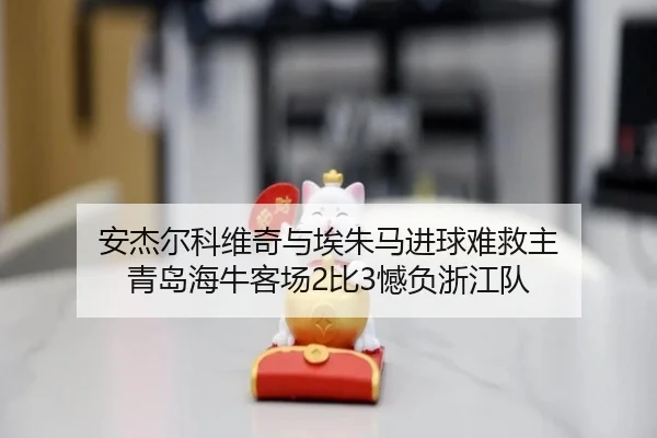 安杰尔科维奇与埃朱马进球难救主 青岛海牛客场2比3憾负浙江队
